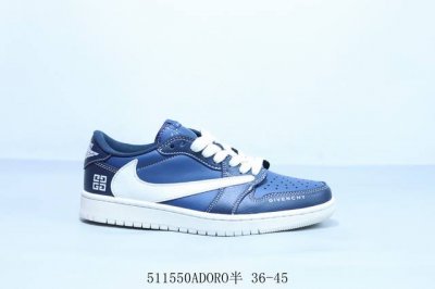 乔丹Air Jordan 1 Low Aj1 乔1低帮复古文化休闲运动篮球鞋倒勾 货号 Qy0568-962 511550Adoro半 36-45