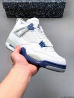 公司级！Air Jordan 4 Retro Og Cement Aj4 乔4 复古休闲运动篮球鞋 正确鞋舌立体高频 原厂数据 最新原厂底模 原厂纸板 0410