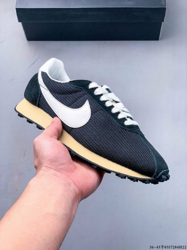 耐克Nike Roshe Run Ld-1000 X Stussy 华夫一代系列华夫复古休闲运动慢跑鞋 美国元祖街头潮牌-斯图西联手Nike打造 Ld-1000