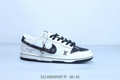 耐克 Nike Sb Dunk Low pro 复古低帮 Lv 联名 休闲运动滑板板鞋 Sc9772-804 521480Adyrt半 36-45
