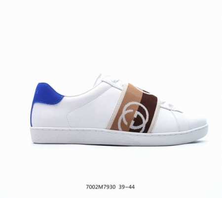 古驰gucci古驰 Ace Embroidered Low-Top拼色刺绣系列低帮潮流百搭休闲板鞋 Id：7002M7930 - 点击图像关闭