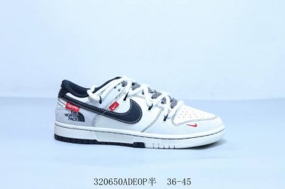 340 耐克 Nike Sb Dunk Low Pro 复古低帮 休闲运动滑板板鞋 绑带 320650Adeop半 36-45