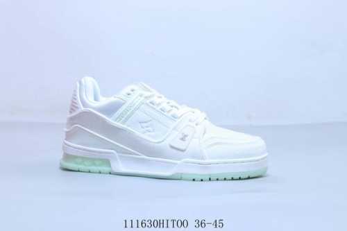 210 Lv路易威登Louis Vuitton Trainer Sneaker Low休闲运动文化百搭篮球鞋 111630Hitoo 36-45