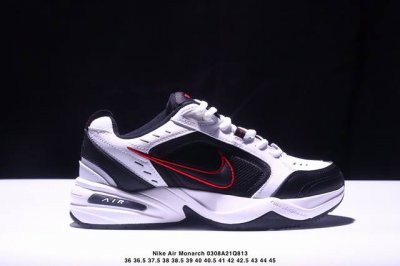 160 真标Nike Air Monarch Iv皮革 日常百搭 減震防滑 低帮生活休闲鞋 货号:415445-168 尺码:36 36.5 37.5 38 3