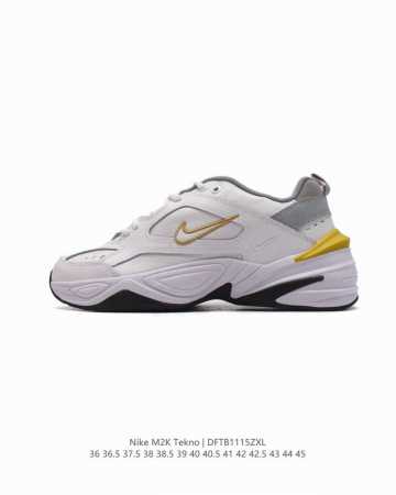 230 耐克 Nike M2K Tekno 男女子运动鞋厚底老爹鞋经典复古休闲慢跑鞋 ，从 Monarch 系列汲取灵感，以太空时代细节演绎未来风范。分层鞋面借 - 点击图像关闭