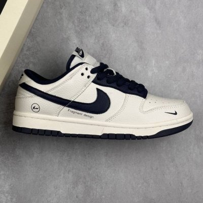 本地 核心私 Nk Sb Dunk Low Fragment Design 藤原浩闪电 联名低帮休闲运动滑板板鞋 #大厂纯原品质出货 纯正版型 定制鞋盒 皮料切