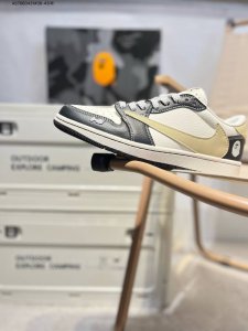 公司级头层皮猿人头 X 乔丹Air Jordan 1 Low Aj1低帮系列篮球鞋 官方同步配色 原装级产物 #拒绝公底 立体鞋型 细节完美 高清洁度Jj250