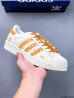 集图 公司级头层！阿迪达斯Adidas Superstar 贝壳头经典百搭休闲板鞋 渠道正品订单 诠释市场最高工艺水平 贝壳头经典小白板鞋 专柜上架同步配色 全