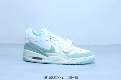 耐克Nike Air Jordan Legacy 312 Low”White pine Green“乔丹最强三合一混合版本低帮文化休闲运动篮球鞋 货号 Fq78