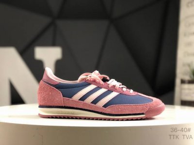 阿迪达斯 Adidas Wmns Sl72 Og 系列德训足球风百搭低帮休闲运动板鞋 目前市面最高版本 正确完美版型 正确粗翻毛皮采用高弹Eva+Model+R