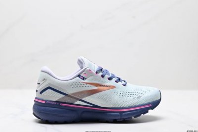 公司级Brooks Ghost 15 布鲁克斯减震耐磨训练女子防滑跑步运动鞋 款跑鞋以其卓越的缓震性能和舒适度备受青睐，采用了Biomogo Dna自适应缓震中