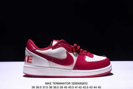 耐克 Nike Terminator Low 耐克终结者系列低帮滑板鞋 黄蓝密歇根 舒适 百搭 防滑耐磨复古板鞋。忠于原版，延续经典。采用耐穿舒适的利落皮革，助 - 点击图像关闭