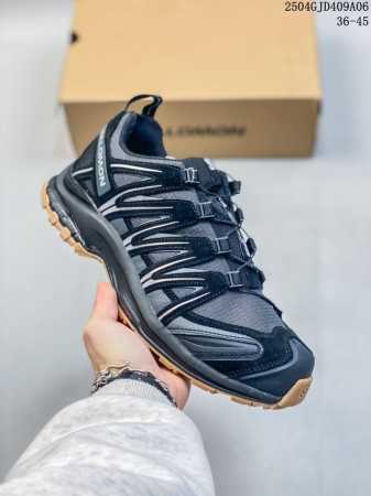 公司级Salomon Xa Pro 3D Suede 萨洛蒙户外越野跑鞋 鞋面采用Sensifit贴合技术 全方位贴合包裹脚型 鞋跟部鞋底牵引设计 提供强大的抓 - 点击图像关闭