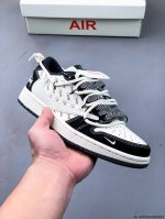 公司级头层 耐克Nike Air Jordan 1 Low Aj1乔1 低帮潮流缓运动休闲板鞋 Aj1 低帮拼接 完美版型真头层牛皮# 内置缓震气垫 原鞋开模
