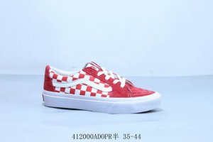 万斯 Vans 棋盘格子 安纳海姆 Aut 棋盘格子 生胶大底 低帮中性时尚复古帆布鞋 41 Adopr半 35-44