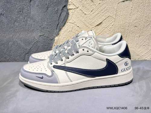 nk Sb Dunk 低帮休闲板鞋 #定制皮料 原楦原纸板 纯正空军版型 高清洁度 内置全掌气垫Xf8698 Wwlxqc1406