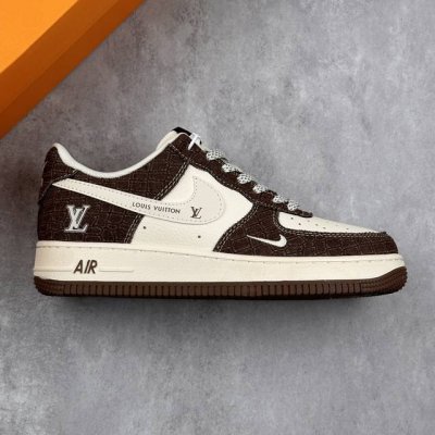 本地 核心私 Nike Air Force 1'07 Low Lv联名 米棕暗格 空军一号低帮休闲板鞋 #原楦头原纸板 原装鞋盒 定制五金配件 内置全掌气垫 原