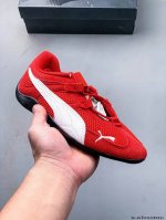 puma Speedcat The Open Yy彪马 防滑耐磨时尚运动休闲鞋 支持侧踏时的踏步工作 即使在健身房等使用环境中也能确保透气性 像吸盘一样的设计是