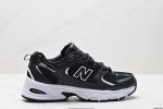 真标New Balance Mr530系列复古老爹风网布跑步休闲运动鞋 #采用优质纤维革+透气网眼布材质材质 货号:Mr530Lg 尺码:36 37 37.5