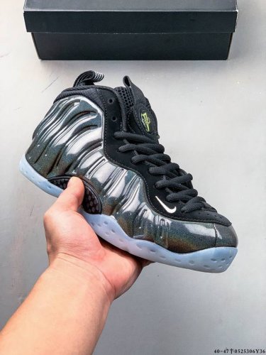 公司级 Nike 耐克 Air Foamposite pro 哈达威喷泡 双层Zoom植入 中底完美注胶篮球鞋 0525306Y36