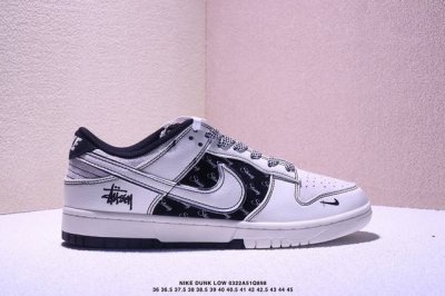 200 公司级耐克Nike Dunk Low Retro扣篮系列 复古低帮休闲运动滑板板鞋 采用脚感柔软舒适Zoomair气垫 有效吸收滑板等极限运动在落地时带