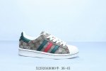 阿迪达斯Adidas三叶草 Originals Superstar 贝壳头系列低帮经典百搭休闲运动板鞋 古驰 货号 Sd6807 52 Adoro半 36-45