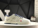 250 Nike Sb Dunk Low Lv联名 原装头层材料 独家版型蒸餾加工 帶來的是更好的视觉和脚感体验 大厂纯原品质出货 清洁度 电绣工艺 皮料切割干