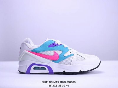 真标耐克nikeair Max 9611男女子气垫缓震耐磨运动鞋时尚潮流休闲透气跑步鞋 选用网眼鞋面，脚感舒适透气。鞋舌、鞋侧及后跟处饰有品牌标识，简约大气又时