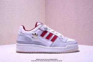 阿迪达斯Adidas Originals Forum 84 Low Cny 蛇年限定 性价比天花板 极力推荐 经典魔术贴复古板鞋 男女潮流头层皮休闲鞋原楦原数据