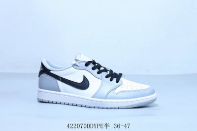 乔丹Air Jordan 1 Low Aj1 乔1低帮复古文化休闲运动篮球鞋 4 70Ddype半 36-47