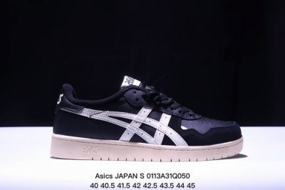 亚瑟士 Asics Japan S中性学院系列 低帮复古厚底增高休闲运动板鞋 软质牛培皮鞋面 货号： 1A173 尺码：如图 Xm0114Q050