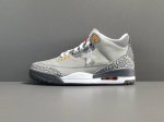 渠道优势，支持代发！ X版：顶级Aj3 酷灰 Air Jordan 3 Retro ＂Cool Grey＂货号：Ct8532-012 尺码：40-47.5 X博