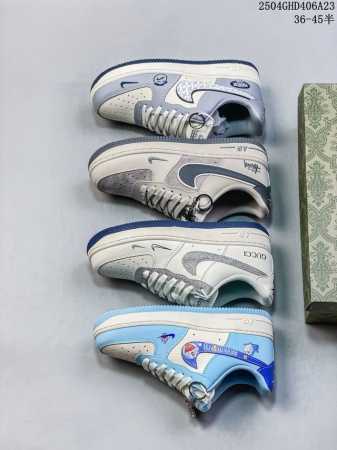 海外限量发售！公司级Nike Air Force 7 Low “斯图西联名 猪八灰勾灰底”空军一号 低帮 运动鞋 休闲鞋 折边针车 工艺难度大 原楦头原纸板 原 - 点击图像关闭