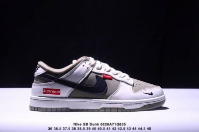 海外爆款限量发售！公司级 Nike Sb Dunk Low“Supreme联名 周年高端定制 低帮休闲板鞋 定制鞋盒 大厂纯原品质出货 超高清洁度 皮料切割干净
