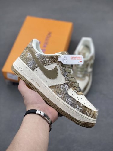海外限量发售 公司级Nike Air Force 1 '07 Low 空军一号 低帮 运动鞋 休闲鞋 折边针车 工艺难度大 原楦头原纸板 原装鞋盒 定制五金配件