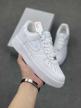 工厂套现 福利特价 原本地 版本 Travis Scott x Nike Air Force 1 Low 联名纯白空军一号低帮板鞋 CW2288-111 尺码： - 点击图像关闭