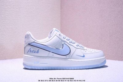 公司级 Nike Air Force 1 Low ‘07 “Keep Fresh”米兰银 小勾低帮空军一号休闲板鞋 定制皮料 专属鞋盒 原楦原纸板 纯正空军版型