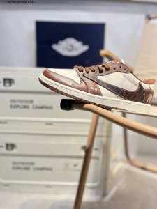 公司级头层皮Mlb X 乔丹Air Jordan 1 Low Aj1低帮系列篮球鞋 官方同步配色 原装级产物 #拒绝公底 立体鞋型 细节完美 高清洁度Xs As