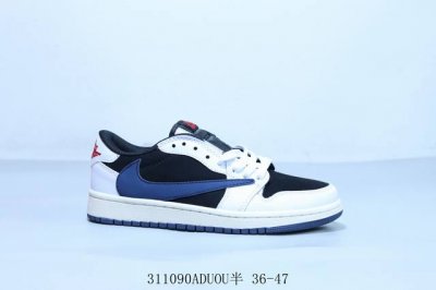 130 乔丹Air Jordan 1 Low Aj1 乔1低帮复古文化休闲运动篮球鞋 倒勾 货号 Dm7866-713 311090Aduou半 36-47