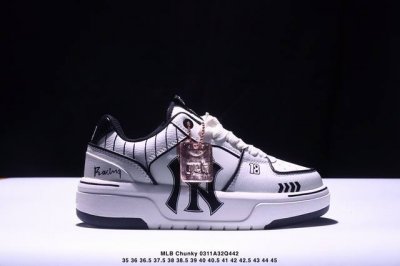 300 Mlb Chunky Liner Basic 人气单品学长鞋系列轻量**厚底百搭休闲运动板鞋 男女轻便胶鞋 高级街头休閒品牌鞋。Mlb Chunky L