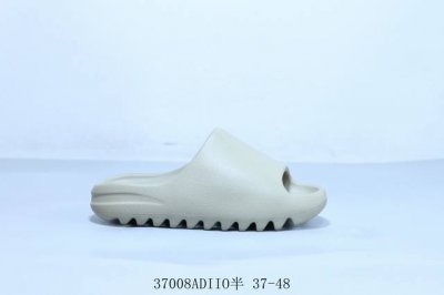 90 阿迪达斯 Kanye West Xadidasyeezyslide 椰子拖鞋 男女网红情侣外穿潮室外夏季一字拖沙滩拖 37008Adiio半 37-48