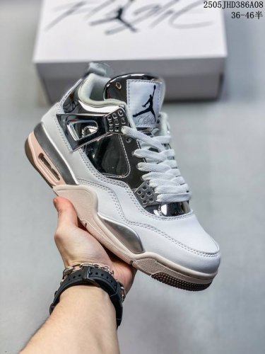 真标带半码 Nike 耐克Jordan 4 Aj4 Ow联名男女子运动休闲篮球鞋Cv9388- 尺码：见图 编码：05Jhd386A08