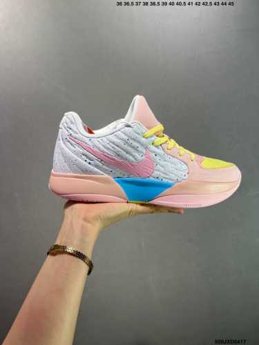 真标Nike Ja 2 莫兰特2代 耐克时尚百搭 耐磨透气 低帮篮球鞋 货号:Ib584 0 尺码:36 36.5 37.5 38 38.5 39 40 40.