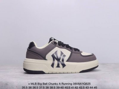 公司级korea韩国ss19限定发售ny美国榄球洋基队限定 X Mlb Big Ball Chunky A Running厚底老爹厚底休闲运动慢跑鞋 货号:3A