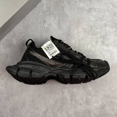 本地 核心私 Ok版 法国高端奢侈品牌-巴黎世家Balenciaga 3Xl Sneakers 3+系列 10代520限定款 低帮复古阔型底姥爹风潮流百搭休闲慢
