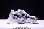 巴黎世家 Balenciaga 巴黎世家Runner老爹鞋舒适运动慢跑鞋 不含皮运动鞋，网布材质，磨损效果，鞋头边缘印有尺码，背面浮印尺码，外侧印有跑者徽标，鞋