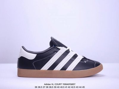 36-45真标半码 Adidas 阿迪达斯VL COURT 3.0时尚低帮板鞋 XM 6Q657