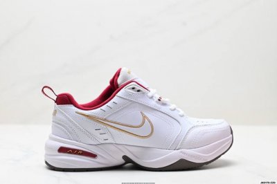 公司级耐克Nike Air Monarch Iv 帝王4代复古老爹百搭休闲慢跑鞋复古潮流优质皮革打造鞋面，夸张流线极符 风靡老爹元素 外形延续当下潮流得未来感老