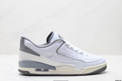 公司级Jordan 2 3潮流 轻便 低帮 复古篮球鞋 货号:Fd0383-101 这款低帮 Air Jordan 2 3 采用混合优质材料制成，并带有橙色对比