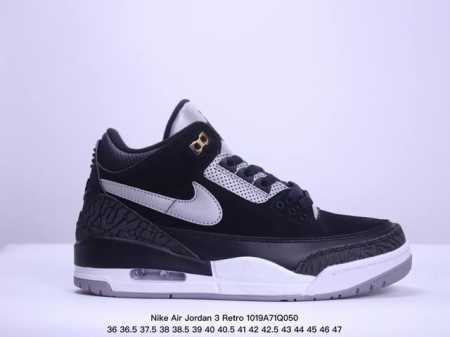 公司级耐克Nike Air Jordan 3 Retro”Knicks“迈克尔 乔丹AJ3代中帮复休闲运动文化篮球鞋 货号:CK9246-136 尺码:36 3 - 点击图像关闭